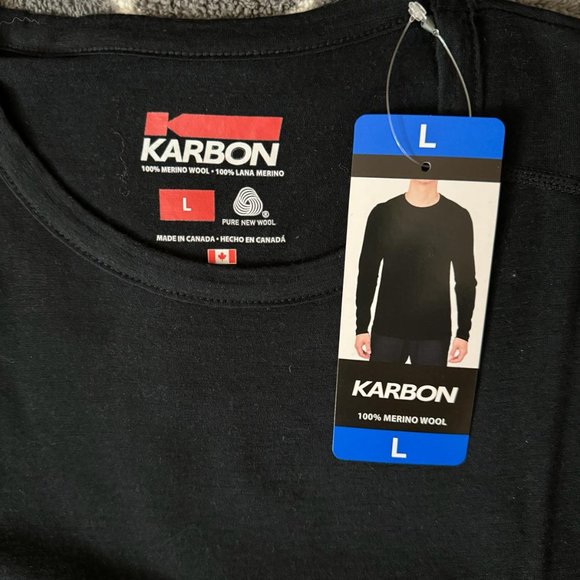Karbon merino wool shirt on sale